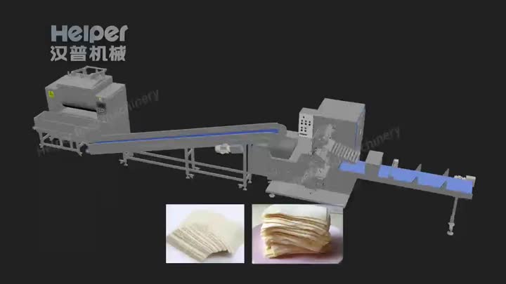 HelperGroup Wonton Wrapper Production Line