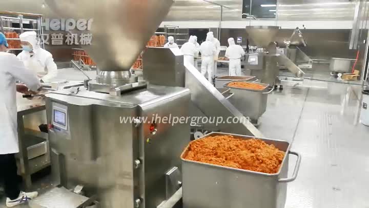 HelperGroup Sausage Filling Machine for Particle-Contained Stuffing