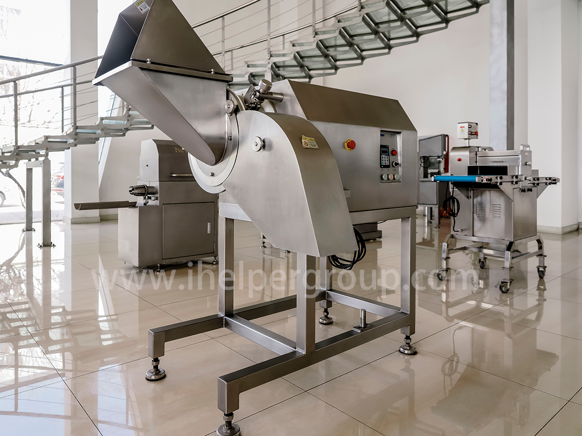 Commercial meat dicer machine