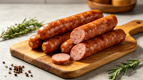What equipment is required for sausage processing?