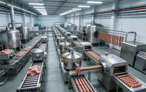 Equipment for IndustrialScale Sausage Production